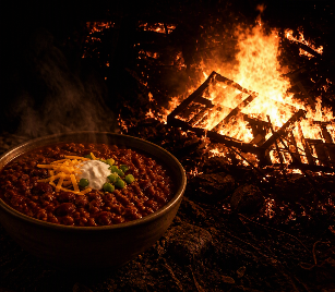 Evergreen Electric's Anual Bonfire and Chili Feed
